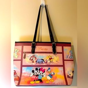 Disney Masterpiece Of Magic Faux Leather Handbag, EUC.